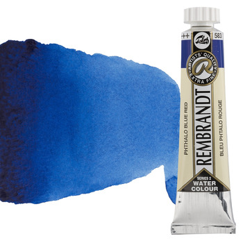 Rembrandt Artists' Watercolor, Phthalo Blue Red 20ml Tube