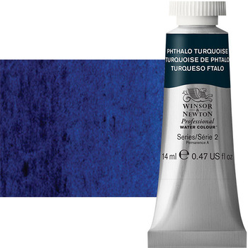 Winsor & Newton Professional Watercolor - Phthalo Turquoise, 14ml Tube