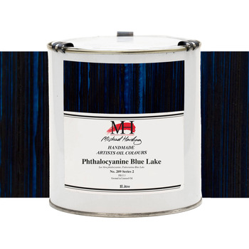 Michael Harding Oil Color - Phthalocyanine Blue Lake, 1L Can
