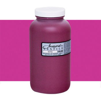 Jacquard Permanent Textile Color Quart Jar - Pink