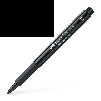 Faber-Castell Pitt Artist Pen 1.5 mm Bullet Individual - Black