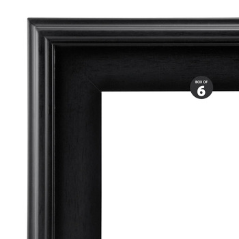 Plein Air Style Frame, Black 16"x20" - Box of 6
