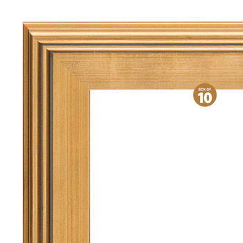 Plein Air Style Frame, Gold 10"x10" - Box of 10