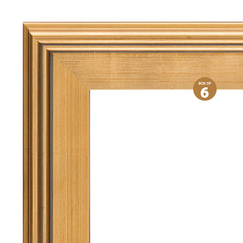 Plein Air Style Frame, Gold 12"x24" - Box of 6