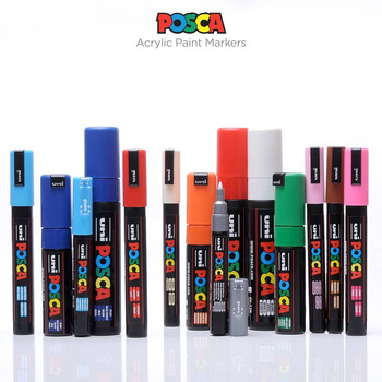 Posca Acrylic Paint Drawing Tip Markers