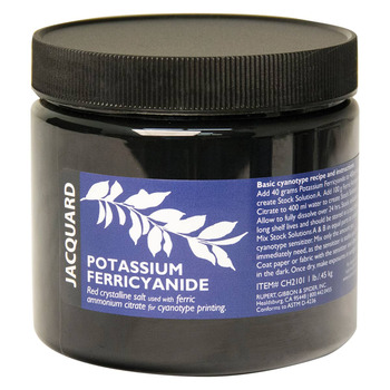 Jacquard Cyanotype Potassium Ferricyanide, 1lb Jar