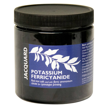 Jacquard Cyanotype Potassium Ferricyanide, 8oz Jar