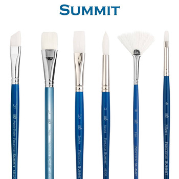 Princeton Summit&#x2122; Series 6850 Short Handle Synthetic Brushes