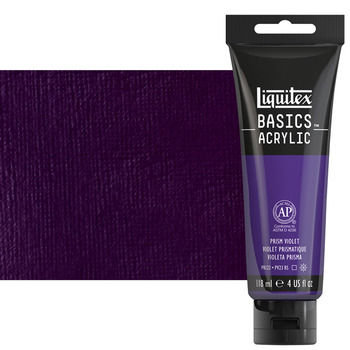 Liquitex Basics Acrylic Paint - Prism Violet, 4oz Tube