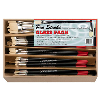 Creative Mark Pro Stroke Powercryl Ultimate Acrylic Brush Class Pack