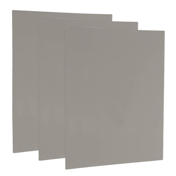 Paramount Pro-Tones Canvas Panel 11"x14", Grey (Pack of 3)