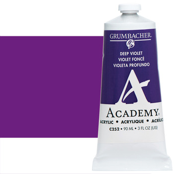 Grumbacher Academy Acrylics Deep Violet 90 ml