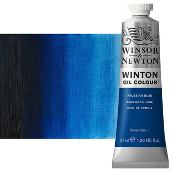 Winton Oil Color - Prussian Blue, 200ml Tube