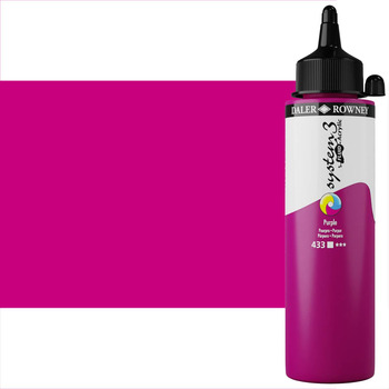 Daler-Rowney System3 Fluid Acrylic - Purple, 250ml