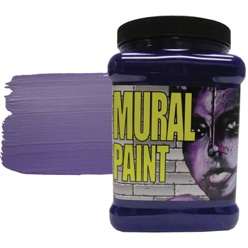 Chroma Acrylic Mural Paint - Purple Haze, 64oz Jar