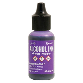 Tim Holtz Alcohol Ink - 1/2oz - Purple Twilight