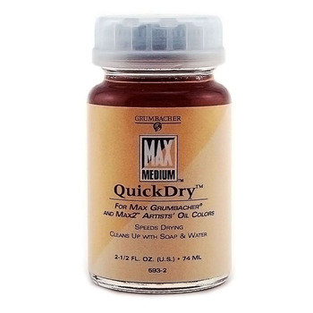 Grumbacher MAX QuickDry Oil Medium, 2.5oz Bottle