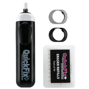 QuickFix+ Battery Powered Artist Eraser Black
