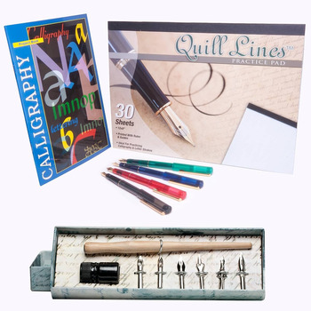 Creative Mark Quill Lines Calligraphy and Drawing Pen Sets & Inks