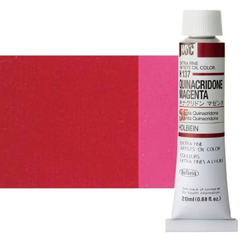 Holbein Extra-Fine Artists' Oil Color 20 ml Tube - Quinacridone Magenta  (Ser. C)