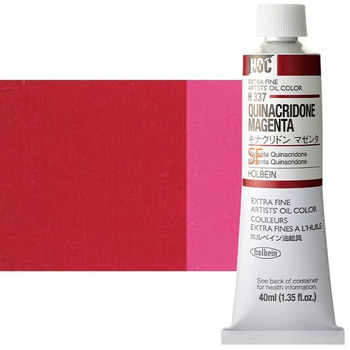 Holbein Extra-Fine Artists' Oil Color 40 ml Tube - Quinacridone Magenta Series C