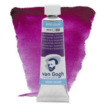 Van Gogh Watercolors - Quinacridone Purple Blue, 10ml Tube