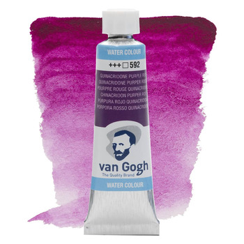 Van Gogh Watercolors - Quinacridone Purple Red, 10ml Tube