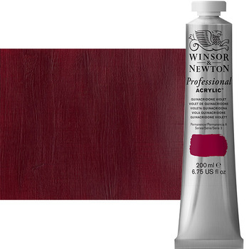 Winsor & Newton Professional Acrylic Quinacridone Violet 200 ml