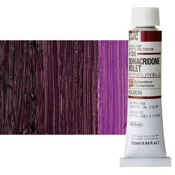 Holbein Artist Oil 20ml Tube Quinacridone Violet