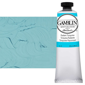 Gamblin Artists Oil - Radiant Turquoise, 37ml Tube