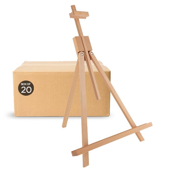 Rambler Folding Wood Art & Display Table Easel (Box of 20)