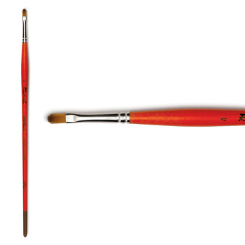 Raphaël Kaerell Acrylic Brush Series 8792 Filbert #4