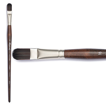 Textura Series 8703 Synthetic D-Brush, Size 16