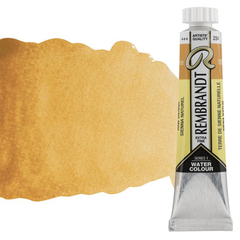 Rembrandt Artists' Watercolor, Raw Sienna 20ml Tube