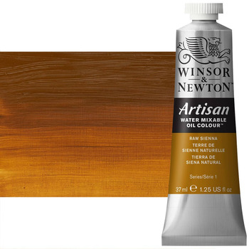 Winsor & Newton Artisan Water Mixable Oil Color - Raw Sienna, 37ml Tube