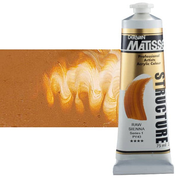 Matisse Structure Acrylic Colors Raw Sienna 75 ml