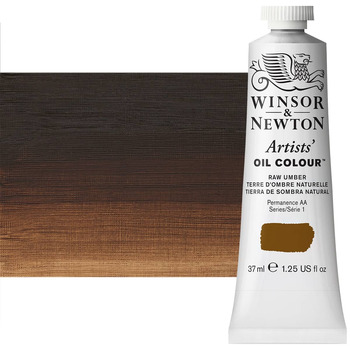 Winsor & Newton Artists' Oil - Raw Umber, 37ml Tube