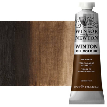 Winton Oil Color - Raw Sienna, 37ml Tube