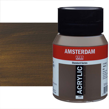 Amsterdam Standard Series Acrylic Paint - Raw Umber, 500ml Jar