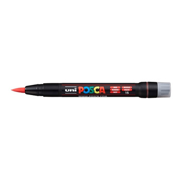 Posca Acrylic Paint Marker 1-10 mm Brush Tip Red