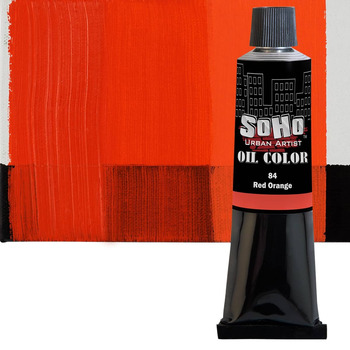 Soho Artist Oil Color Red Orange, 170ml Tube