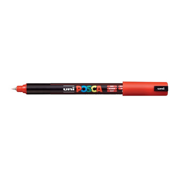 Posca Acrylic Paint Marker 0.7 mm Ultra-Fine Tip Red