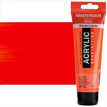 Amsterdam Standard Series Acrylic Paints - Reflex Orange, 120ml