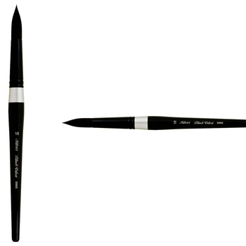 Silver Brush Black Velvet® Watercolor Brush Series 3000S Round #18