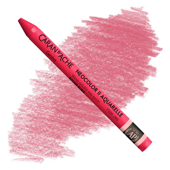 Caran d'Ache Neocolor II Water-Soluble Wax Pastels - Ruby Red, No. 280