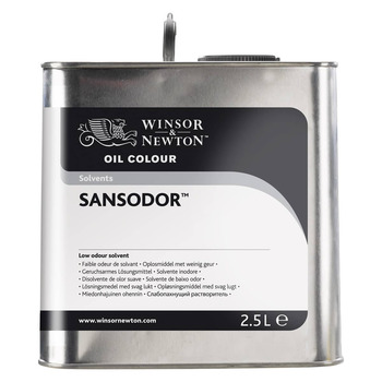 Winsor & Newton Oil Color Solvents - Sansodor, 2.5L Bottle