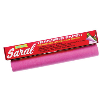 Saral Transfer Paper 12" x 12 ft Roll - Red