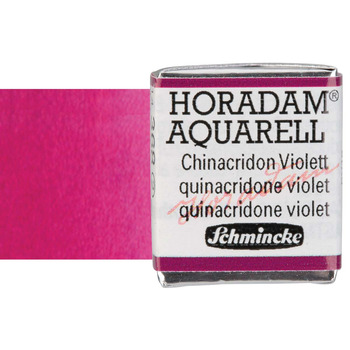 Schmincke Horadam Watercolor Quinacridone Violet Half-Pan