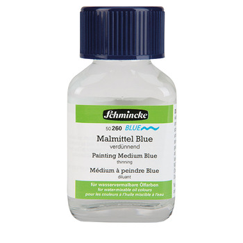 Norma Blue Water-Mixable Oil Color Painting Medium, 200ml