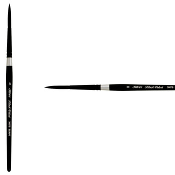 Silver Brush Black Velvet® Watercolor Brush Series 3700S Script #8